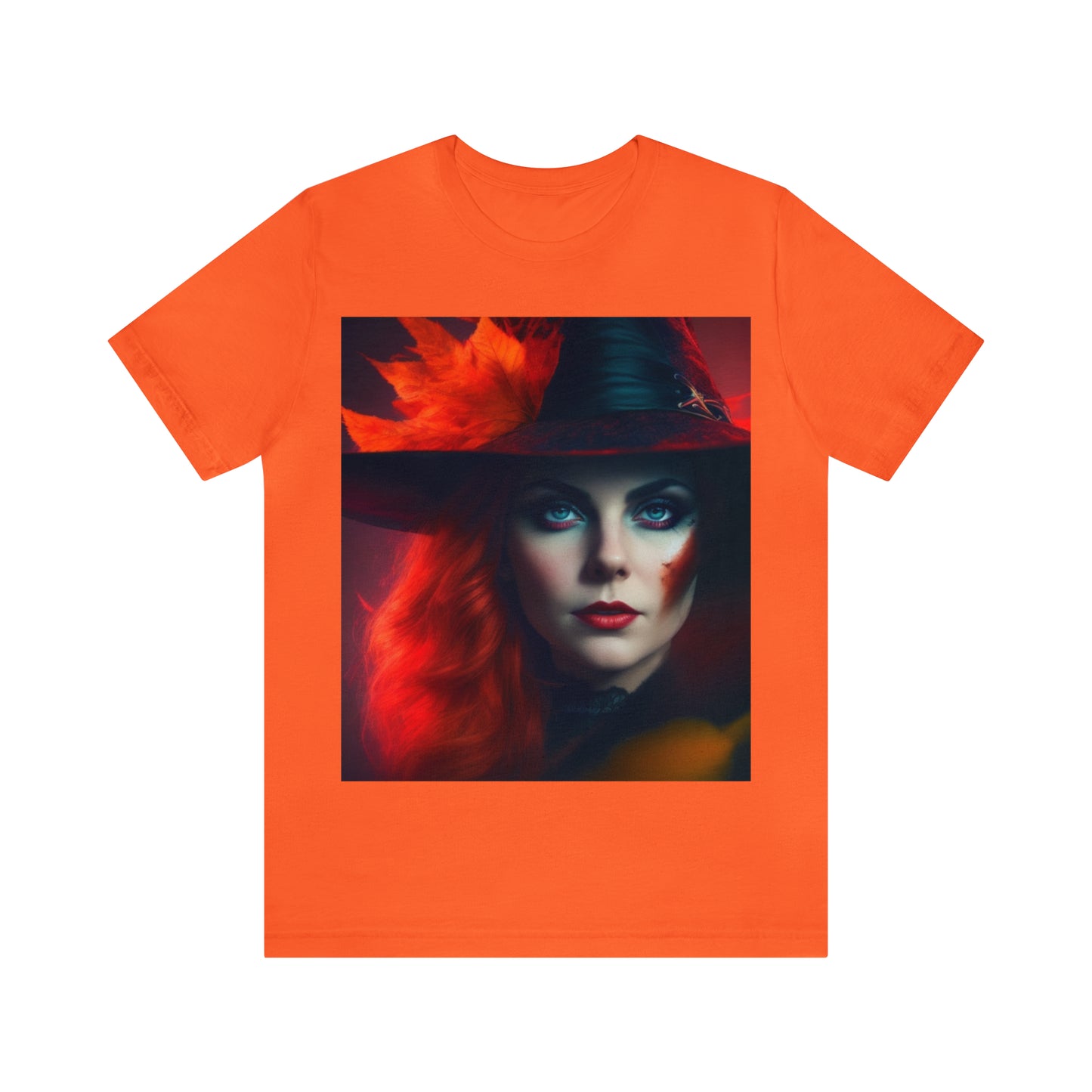Camiseta de manga corta unisex Jersey - Halloween Witch AI - 03