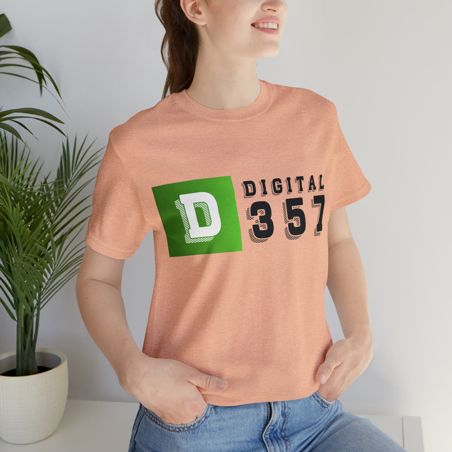 Camiseta de manga corta de jersey unisex - Nuestra marca - 01