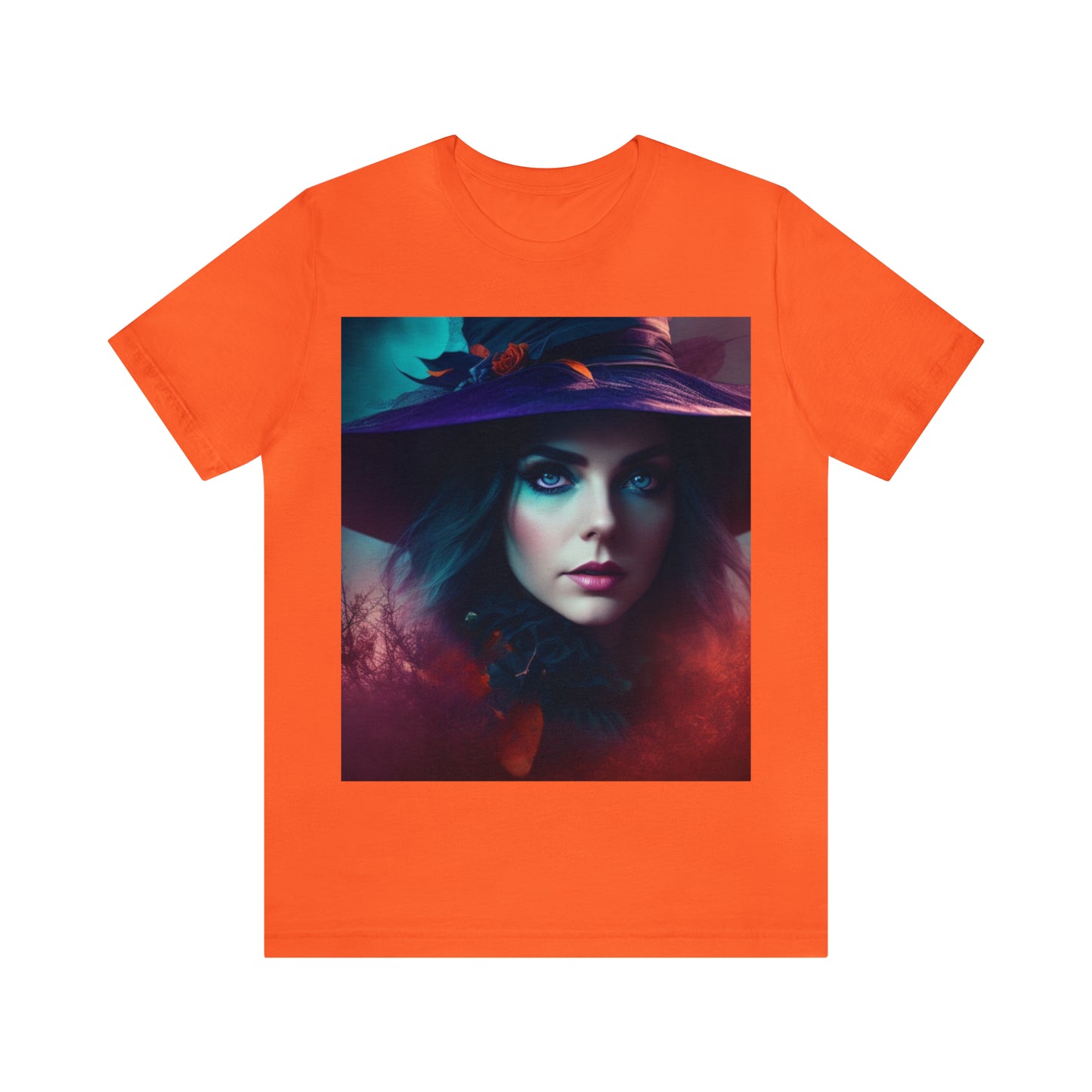 Camiseta de manga corta unisex Jersey - Halloween Witch AI - 08