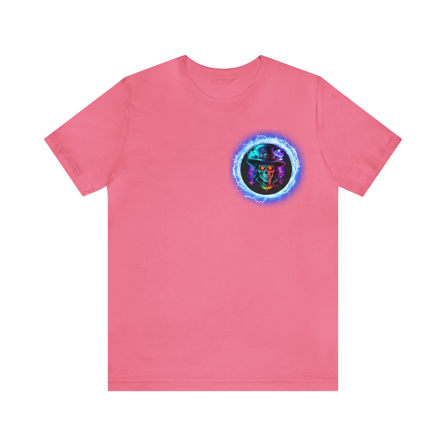 Camiseta de manga corta unisex Jersey - Calaveras de brujas de Halloween - 07