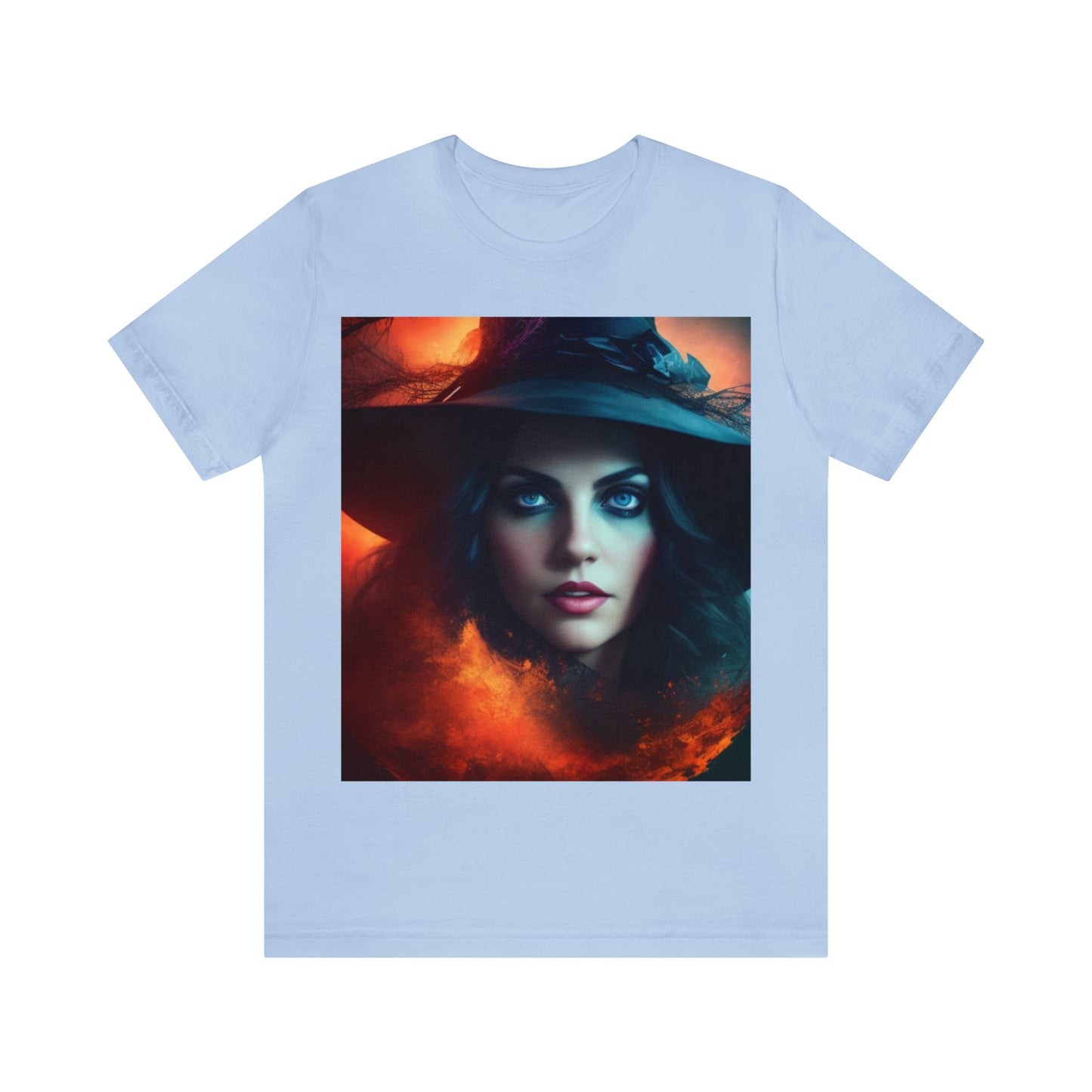 Camiseta de manga corta unisex Jersey - Halloween Witch AI - 07