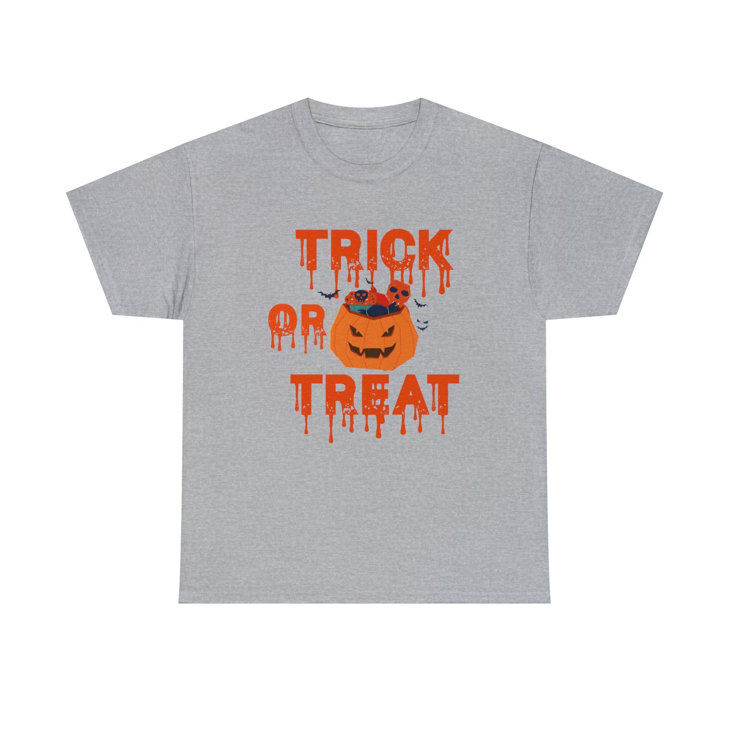 T-shirt unisexe en coton lourd - Halloween - Trick or Treat
