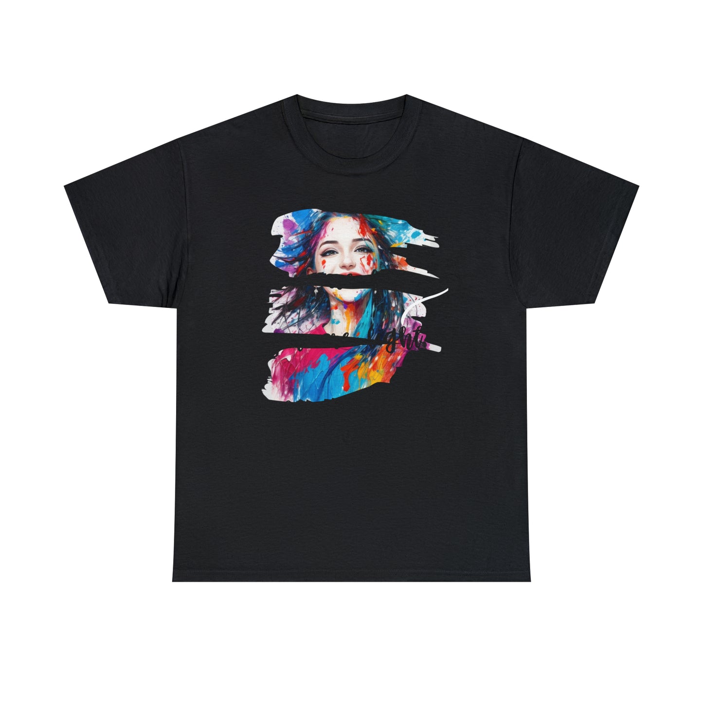 Camiseta unisex de algodón pesado - Amor y libertad - 03
