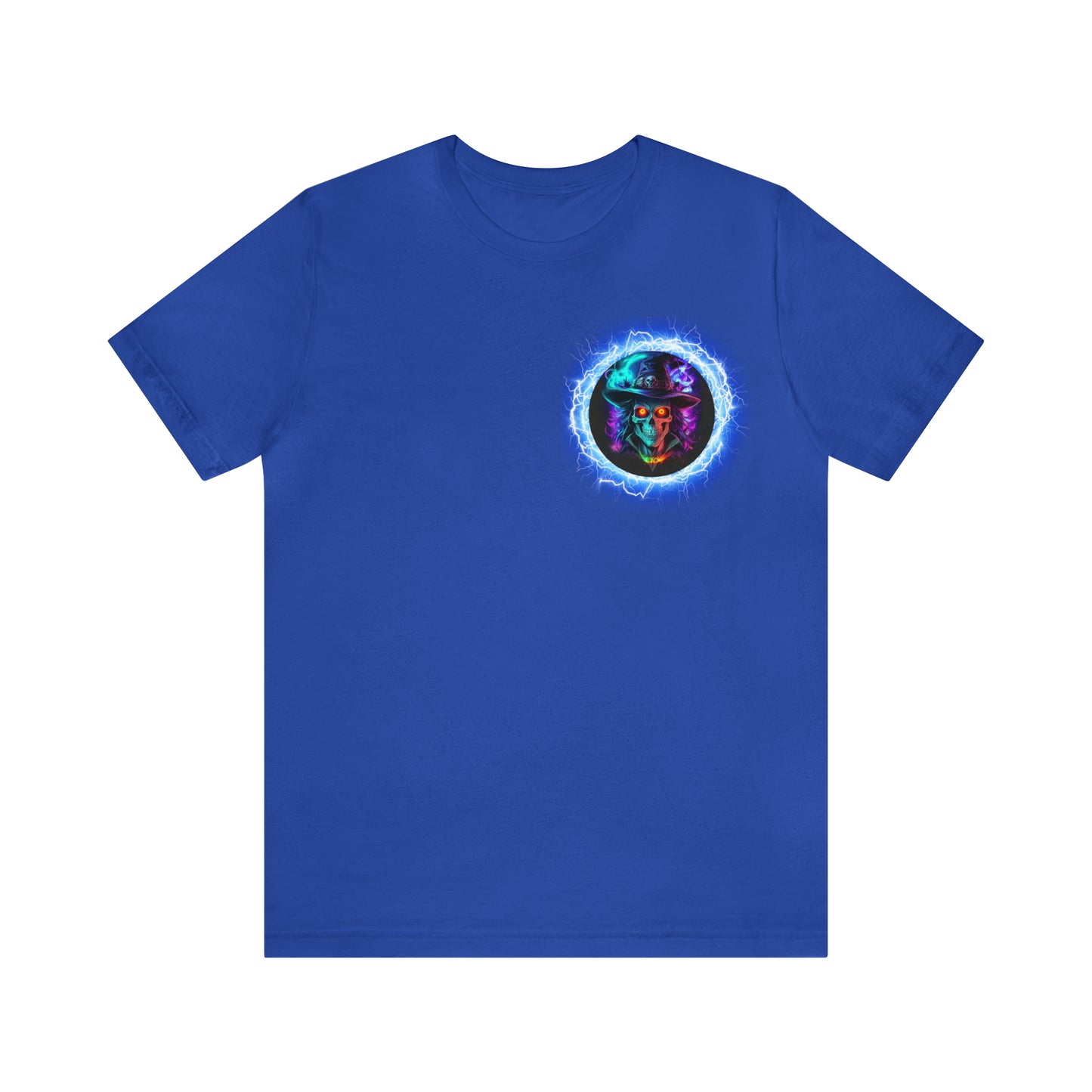 Camiseta de manga corta unisex Jersey - Calaveras de brujas de Halloween - 07