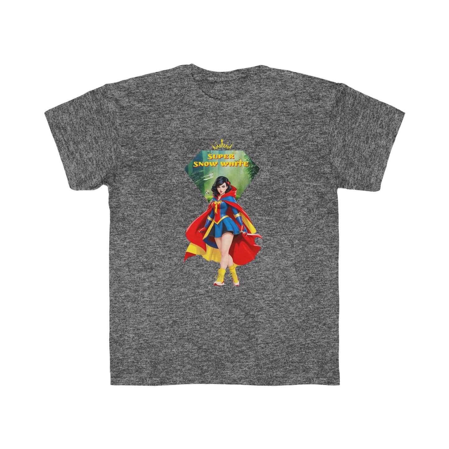 Kids Regular Fit Tee - Princesses Heroine Snow White - 04