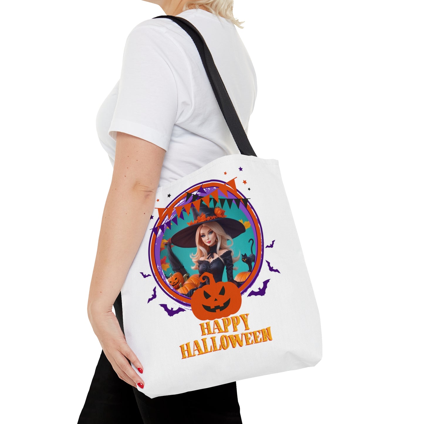 Tote Bag - Halloween - Barbie bruja - 01