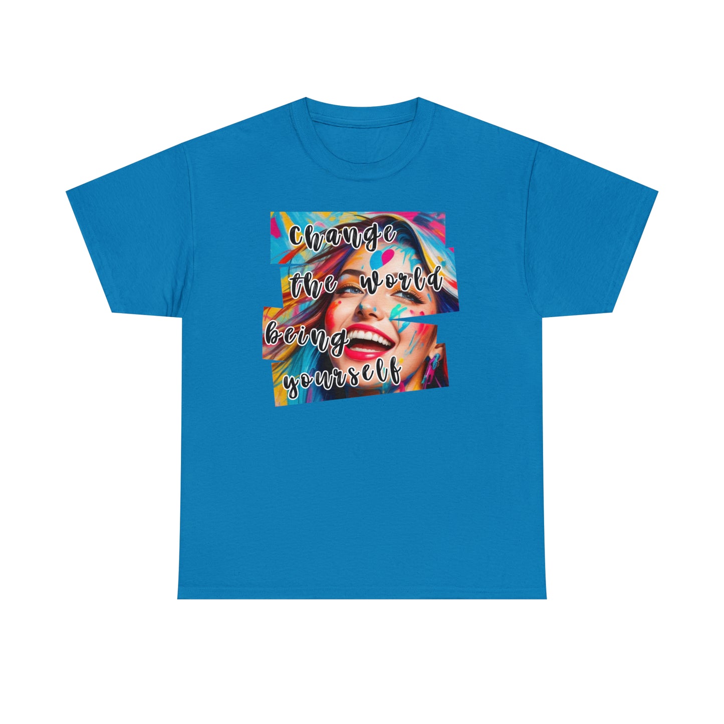 Camiseta unisex de algodón pesado - Amor y libertad - 02