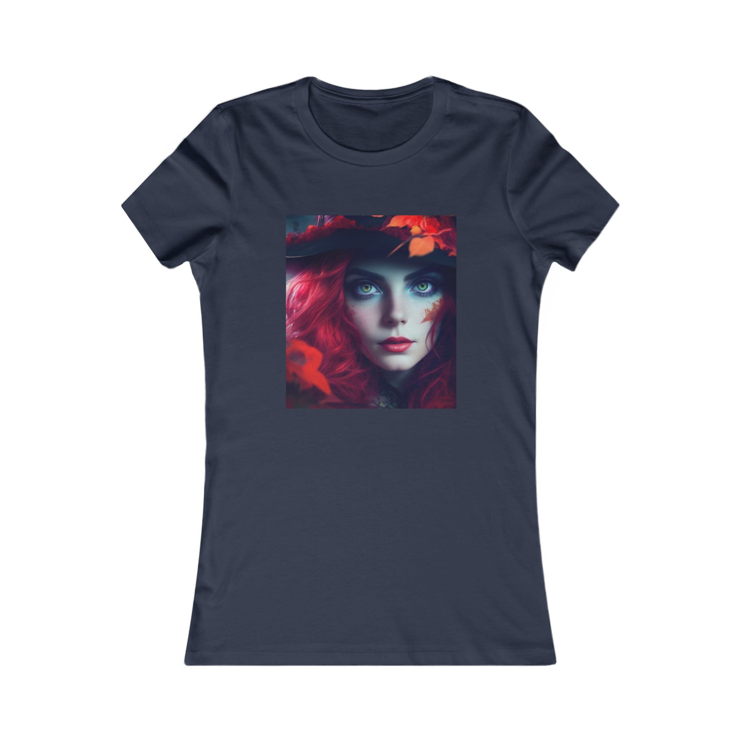Camiseta favorita de las mujeres - Halloween Witch AI - 04