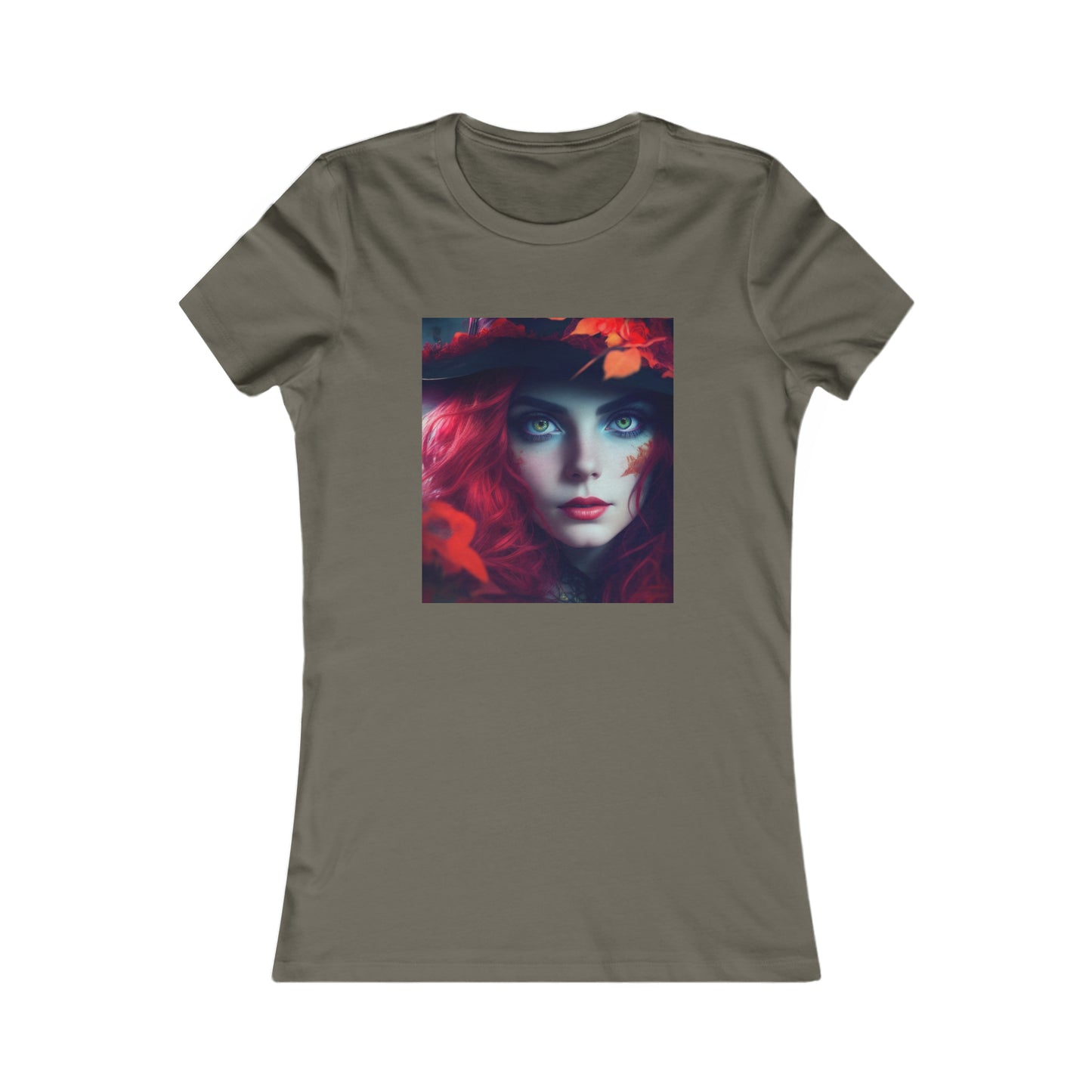 Camiseta favorita de las mujeres - Halloween Witch AI - 04