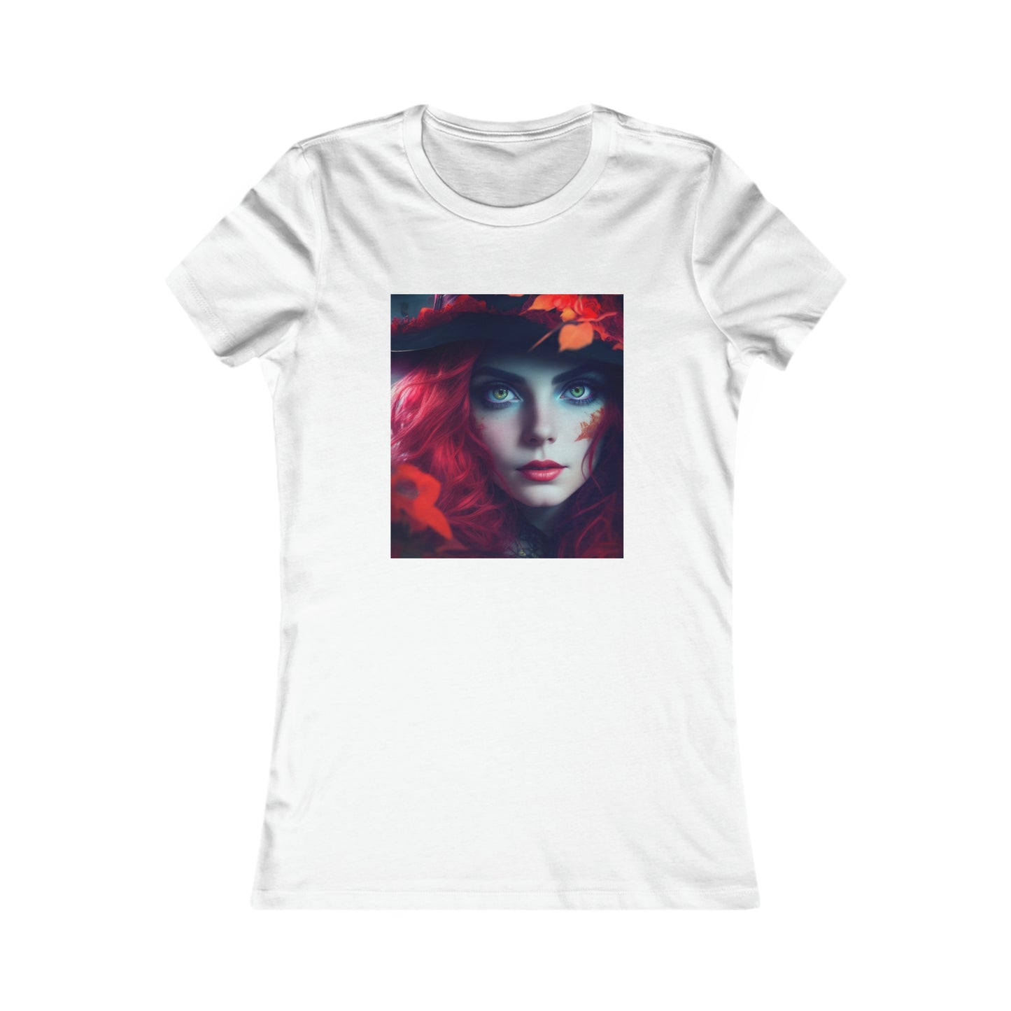 Camiseta favorita de las mujeres - Halloween Witch AI - 04