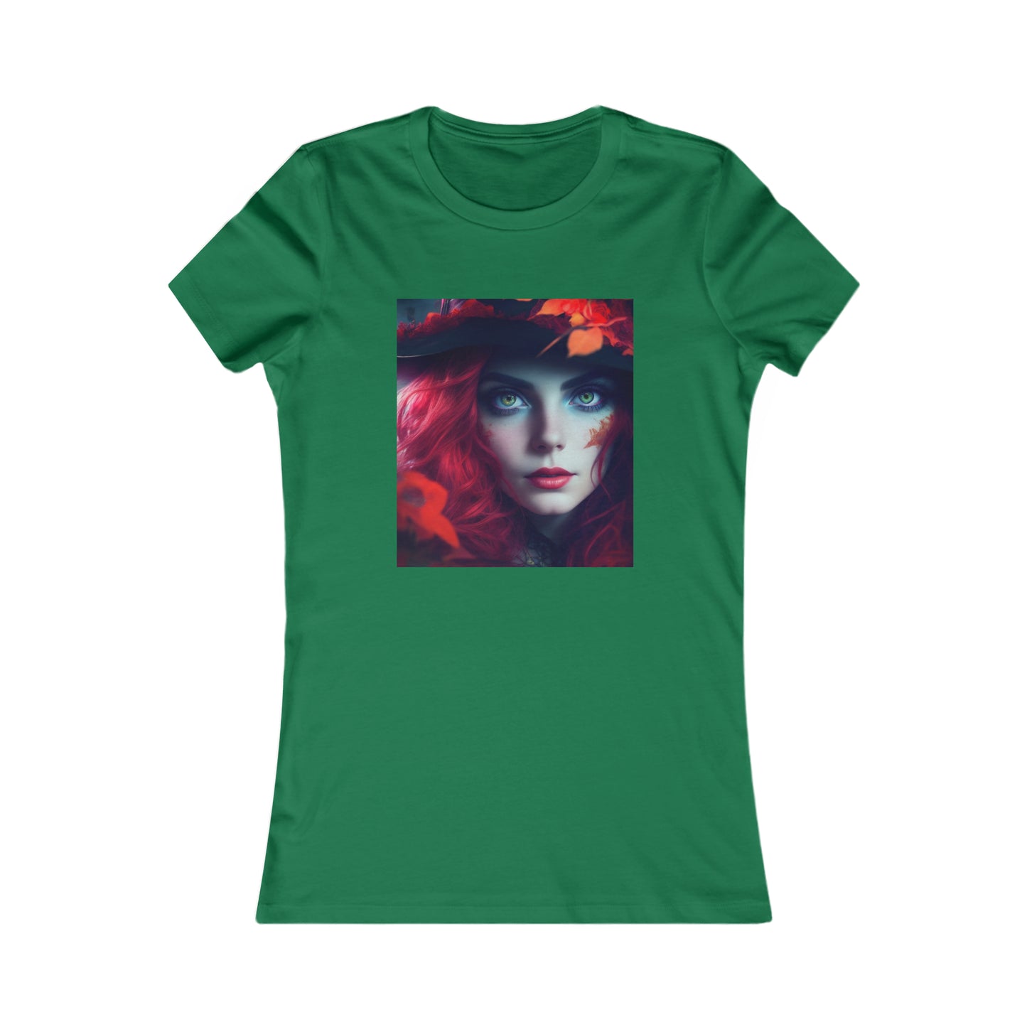 Camiseta favorita de las mujeres - Halloween Witch AI - 04