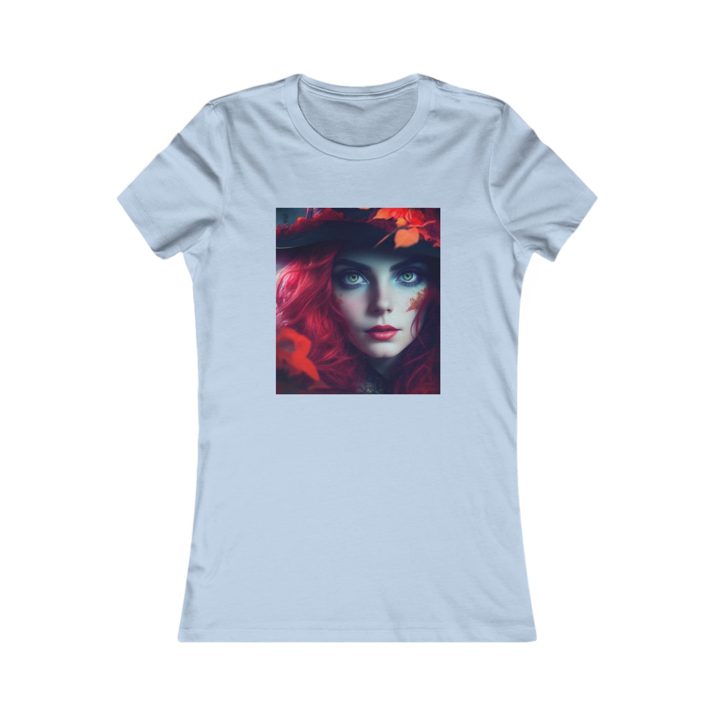 Camiseta favorita de las mujeres - Halloween Witch AI - 04