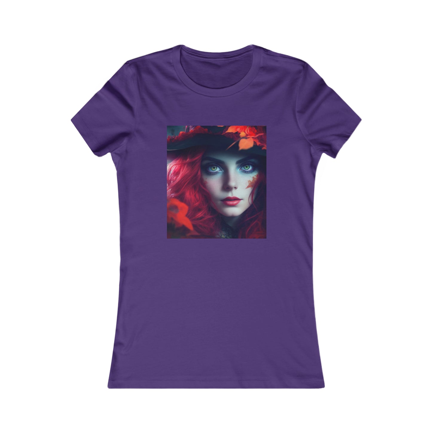 Camiseta favorita de las mujeres - Halloween Witch AI - 04