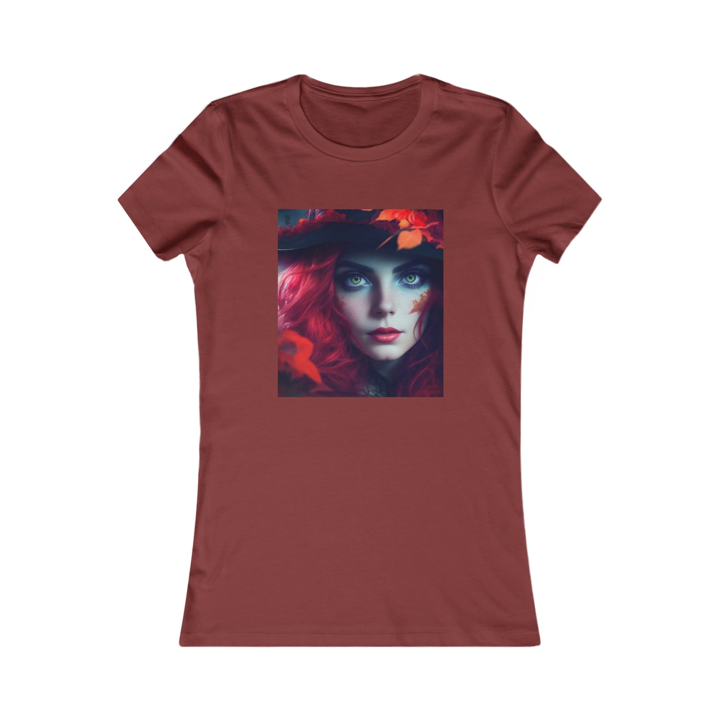 Camiseta favorita de las mujeres - Halloween Witch AI - 04