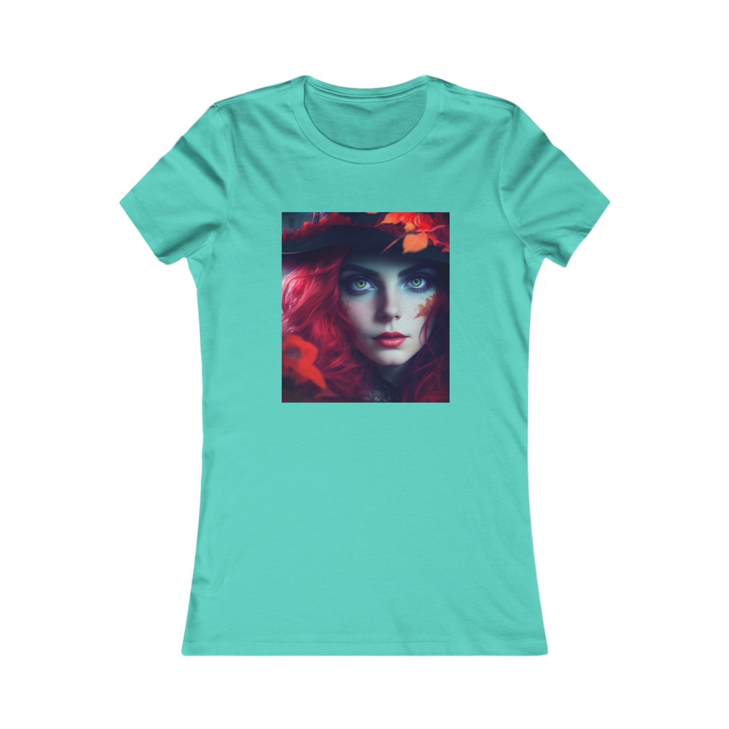 Camiseta favorita de las mujeres - Halloween Witch AI - 04