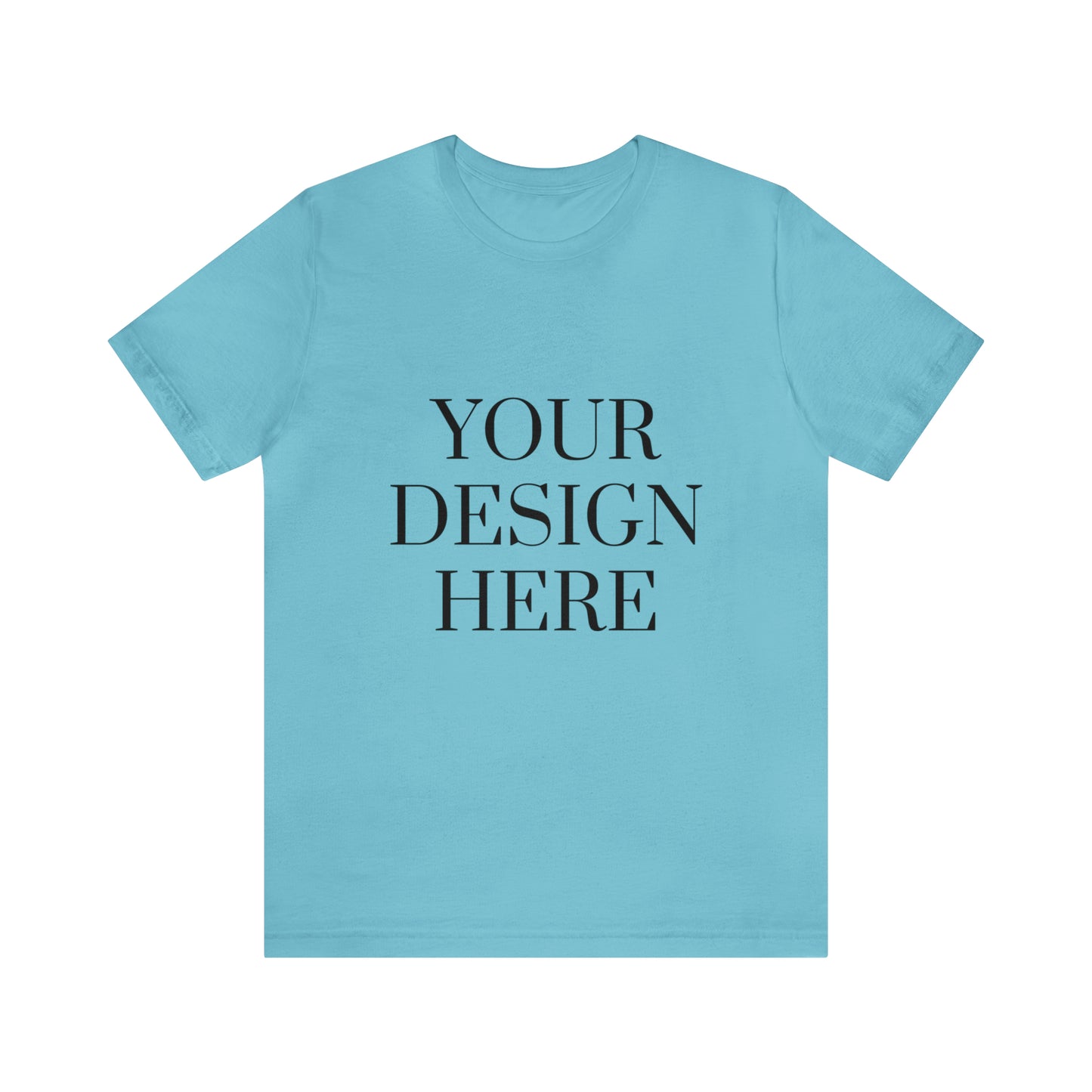 Camiseta de manga corta unisex Jersey - Personalizada - Tu diseño aquí - 01