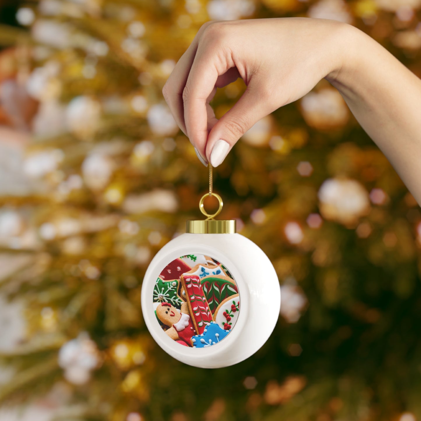 Adorno de bola de Navidad - Feliz Navidad - Objetos