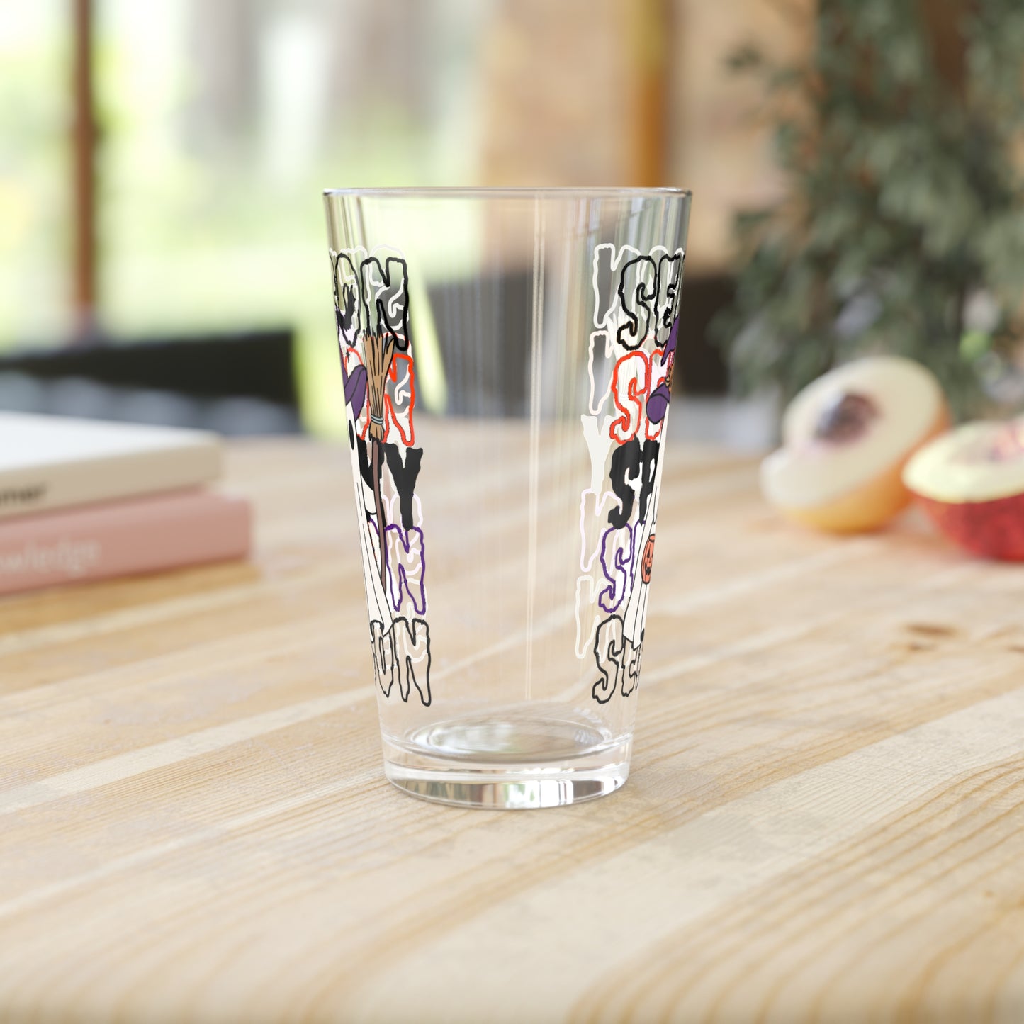 Vaso de pinta, 16 oz - Halloween - Pequeño fantasma - 13