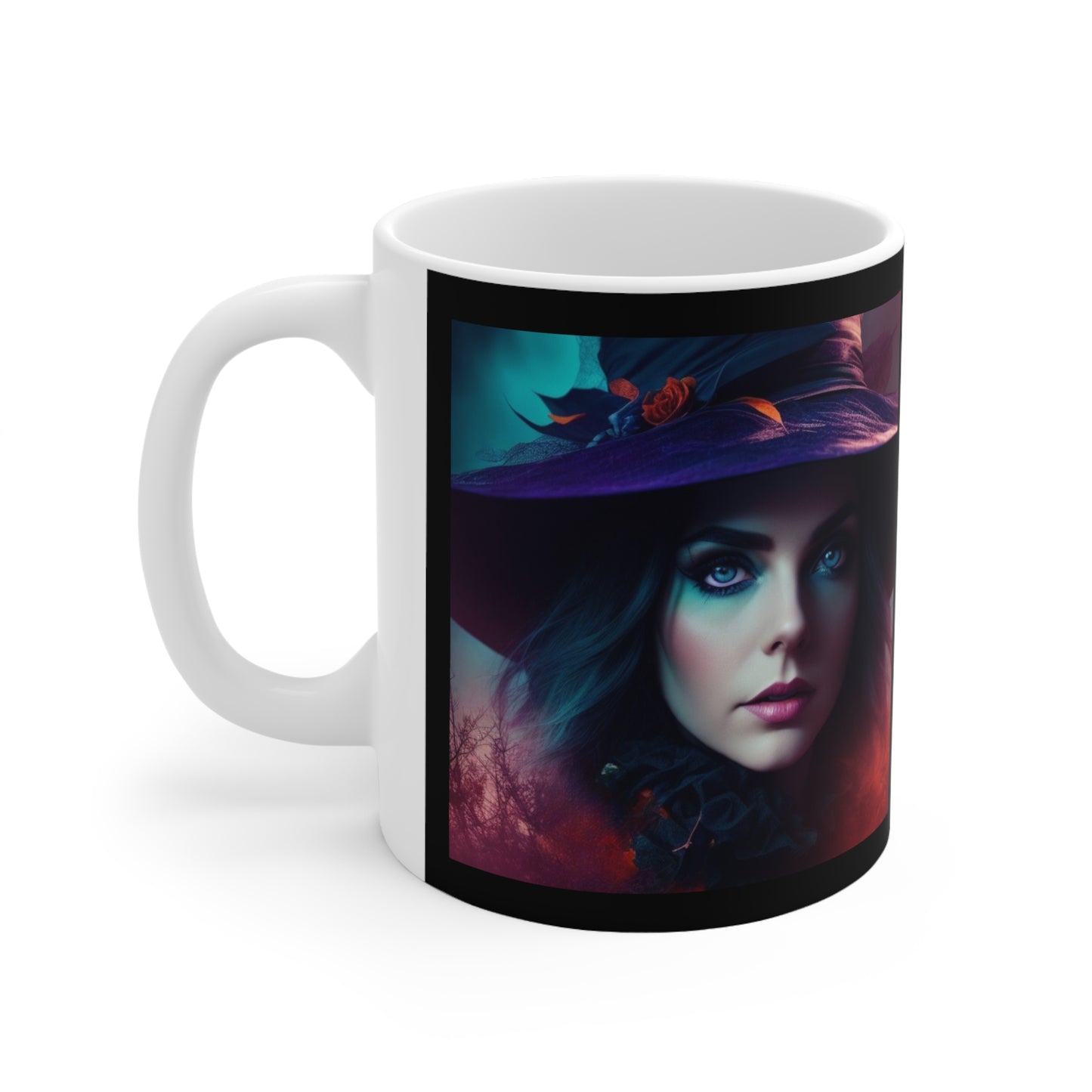 Taza de Cerámica 11oz - Bruja de Halloween AI - 08