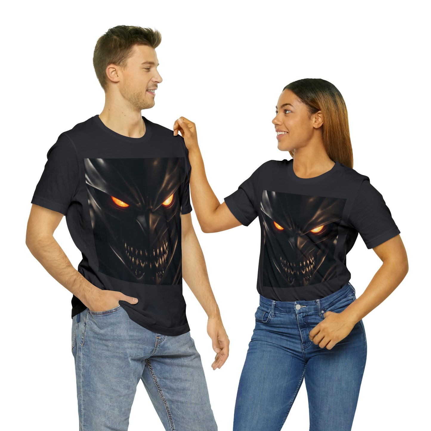 Camiseta de manga corta Unisex Jersey - Halloween Witch man AI - 03