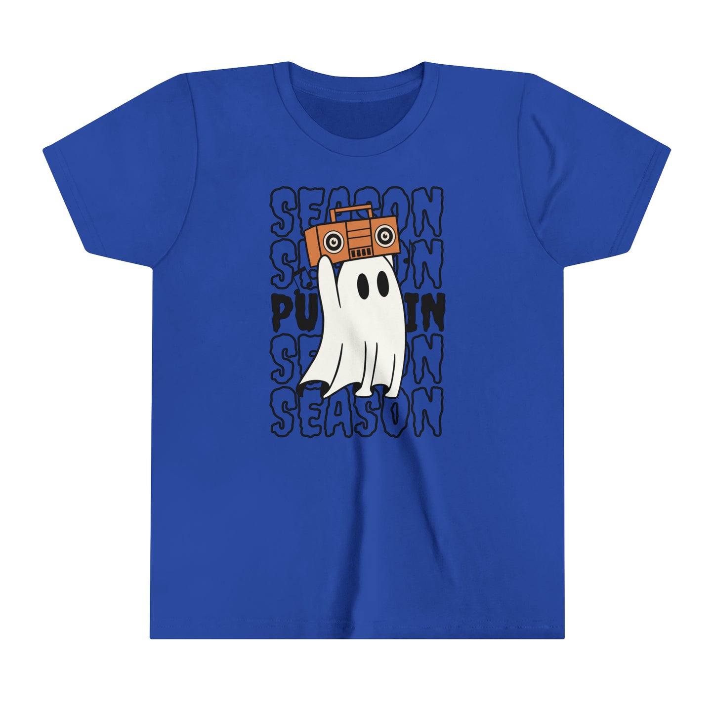 T-shirt à manches courtes pour jeunes - Halloween - Petit Fantôme - 15