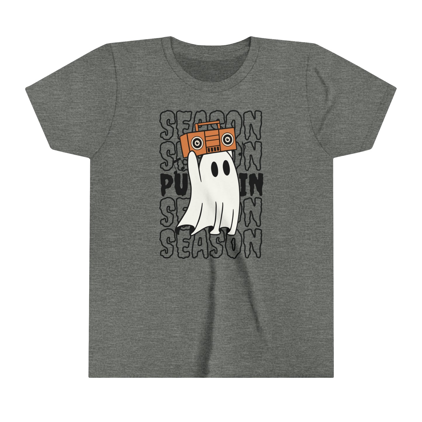 T-shirt à manches courtes pour jeunes - Halloween - Petit Fantôme - 15