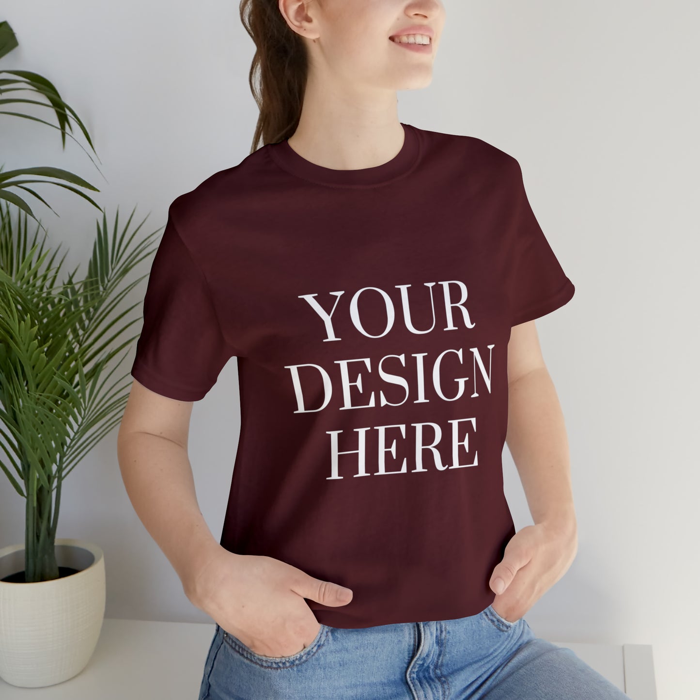 Camiseta de manga corta unisex Jersey - Personalizada - Tu diseño aquí - 02