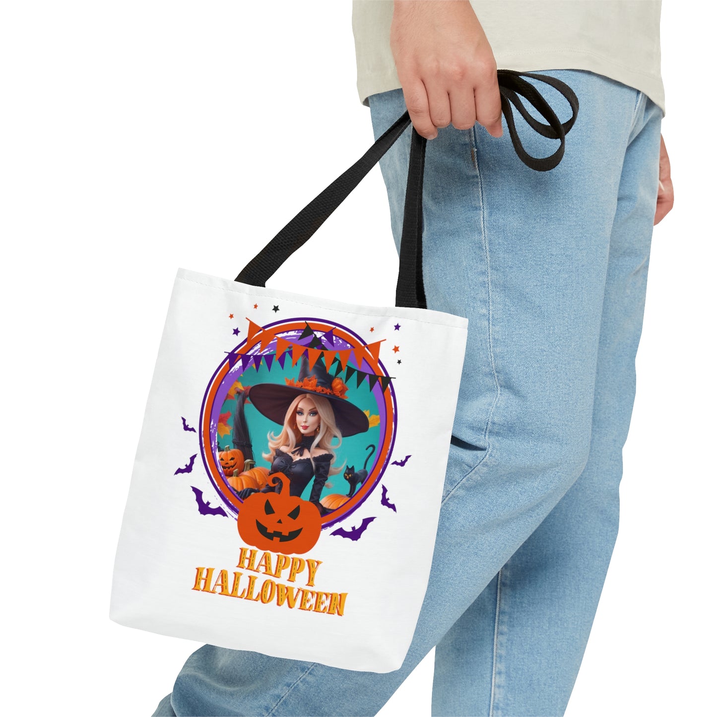 Tote Bag - Halloween - Barbie bruja - 01