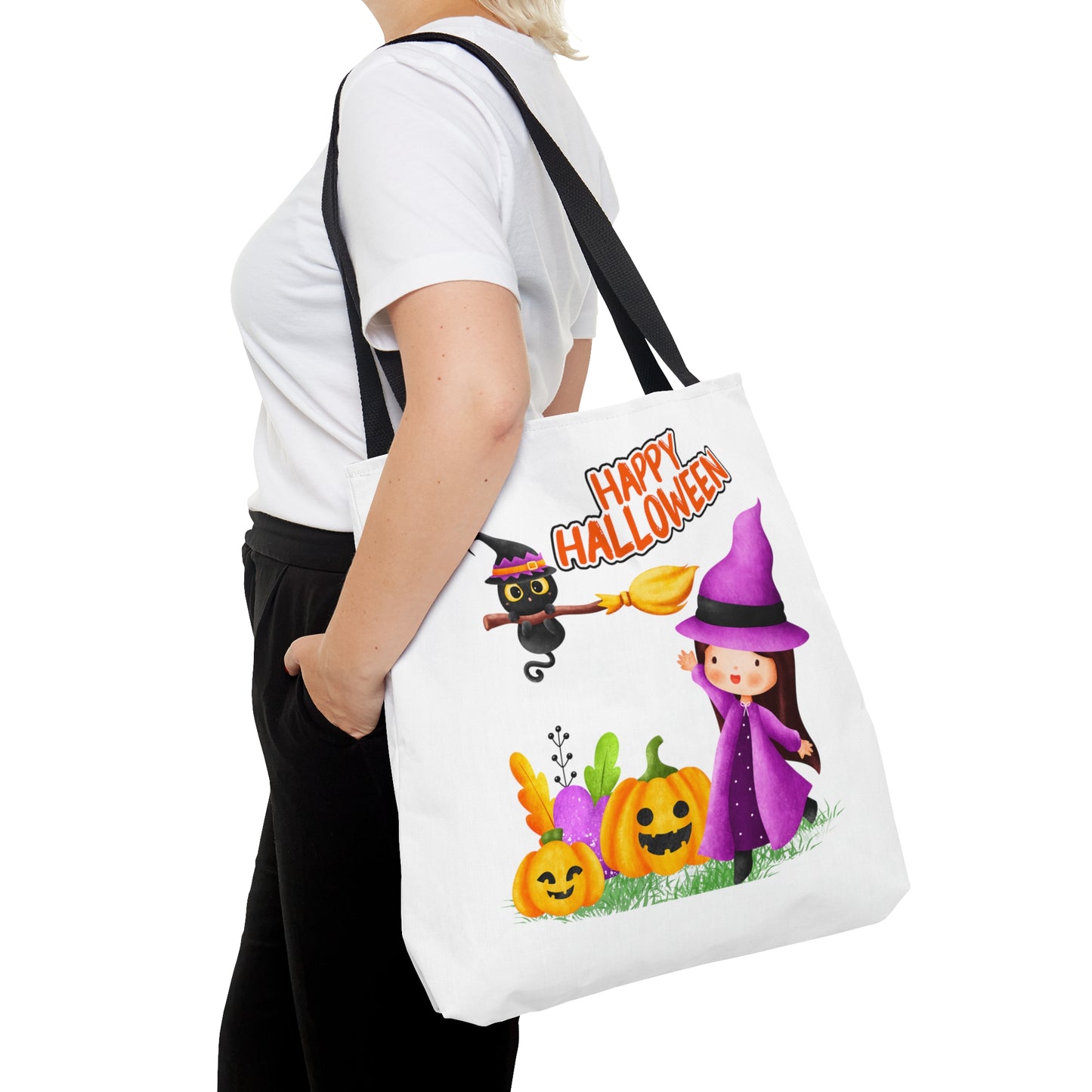 Tote Bag - Halloween - Young witch - 02