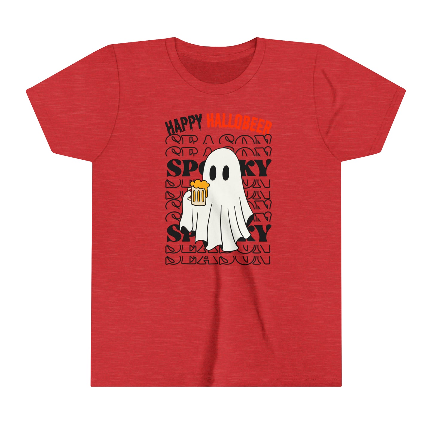 Camiseta de manga corta juvenil - Halloween - Little Ghost - 01