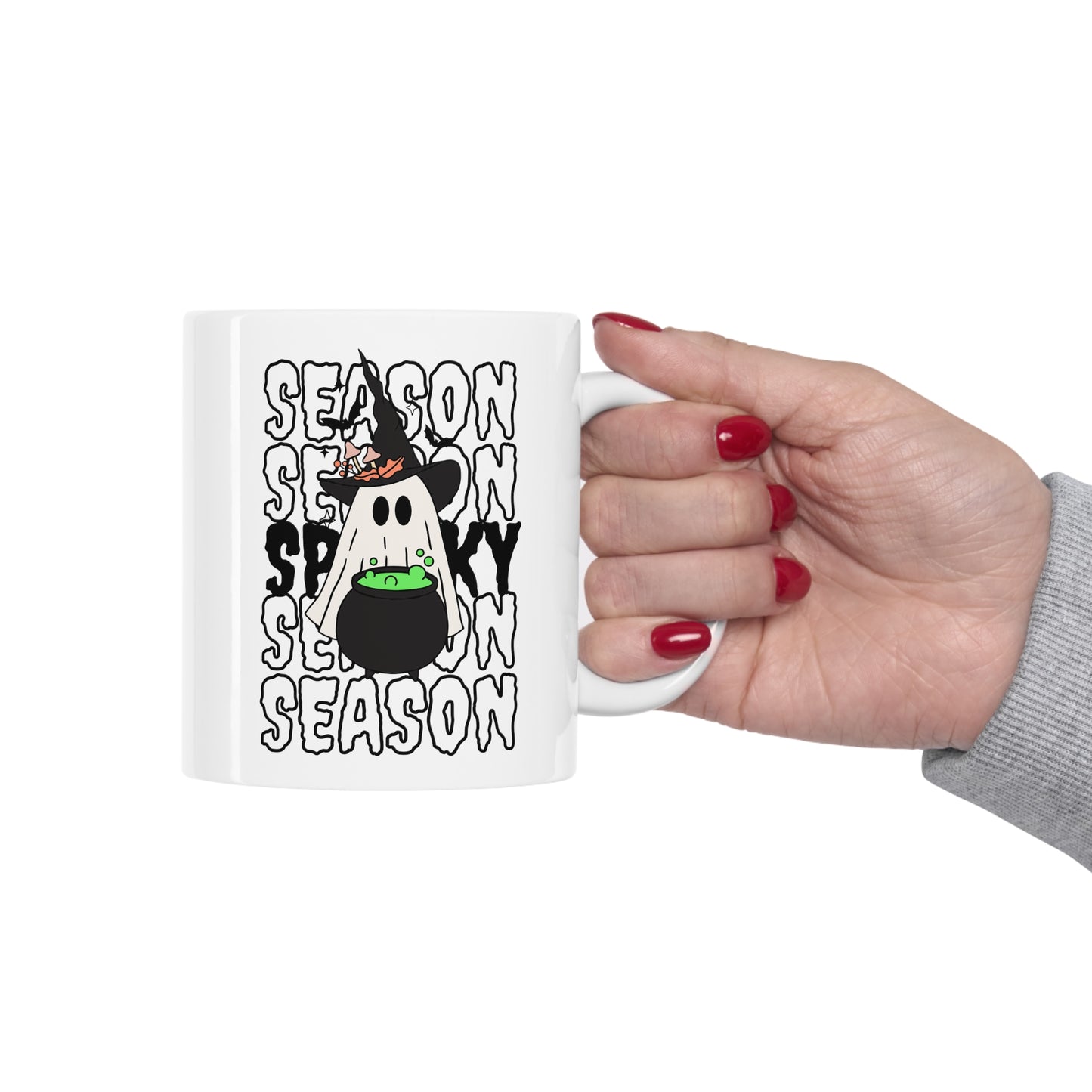 Mug en céramique 11oz - Halloween - Petit Fantôme - 14