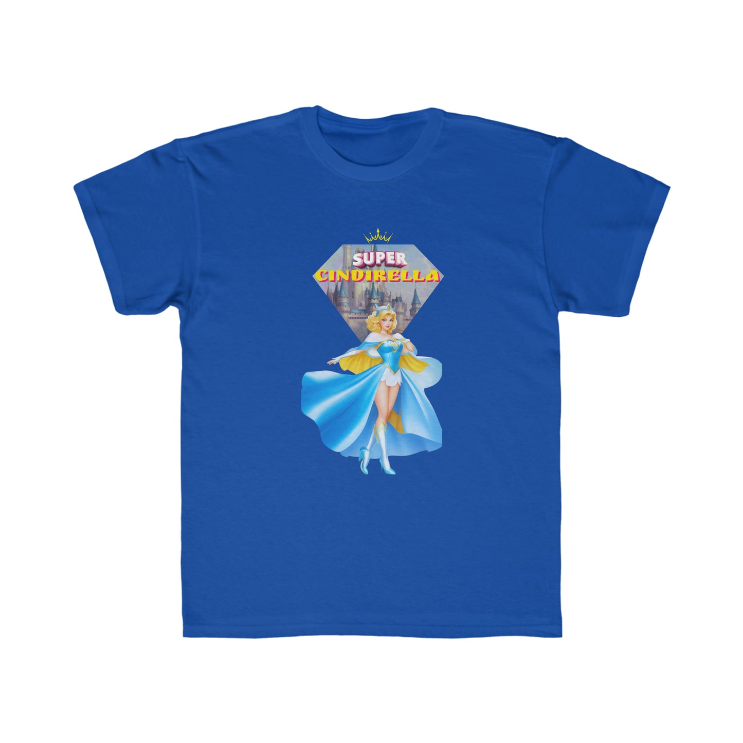 Camiseta de corte regular para niños - Princesas Heroína Cindirella