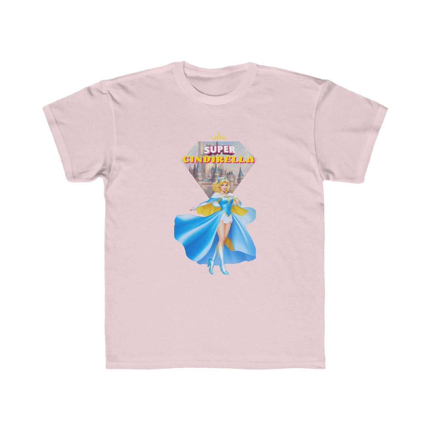 Kids Regular Fit Tee - Princesses Heroine Cindirella