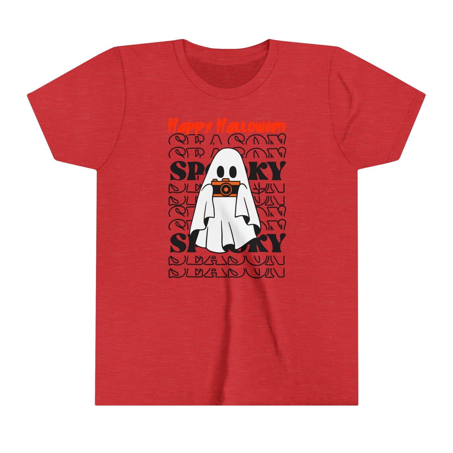 T-shirt à manches courtes pour jeunes - Halloween - Petit Fantôme - 08