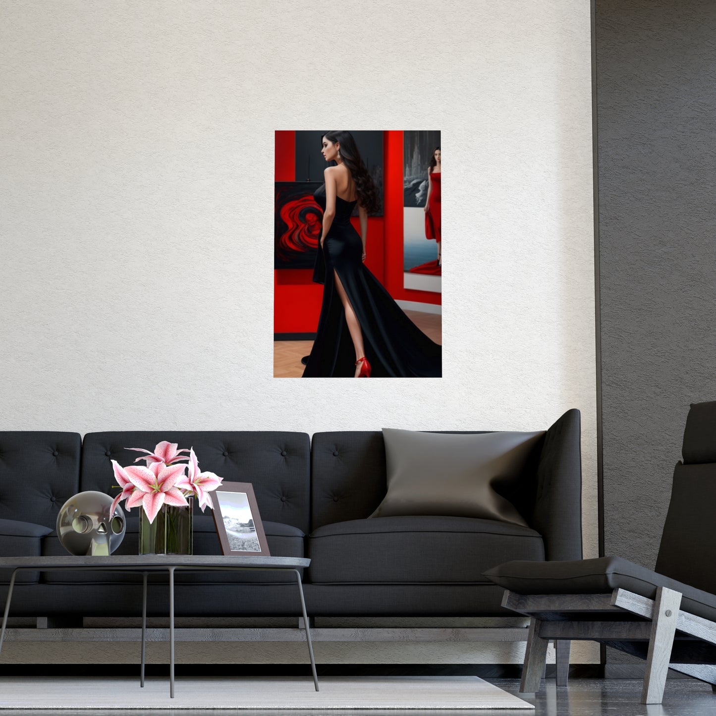 Posters - Elegant woman - Vertical Matte Posters - 01