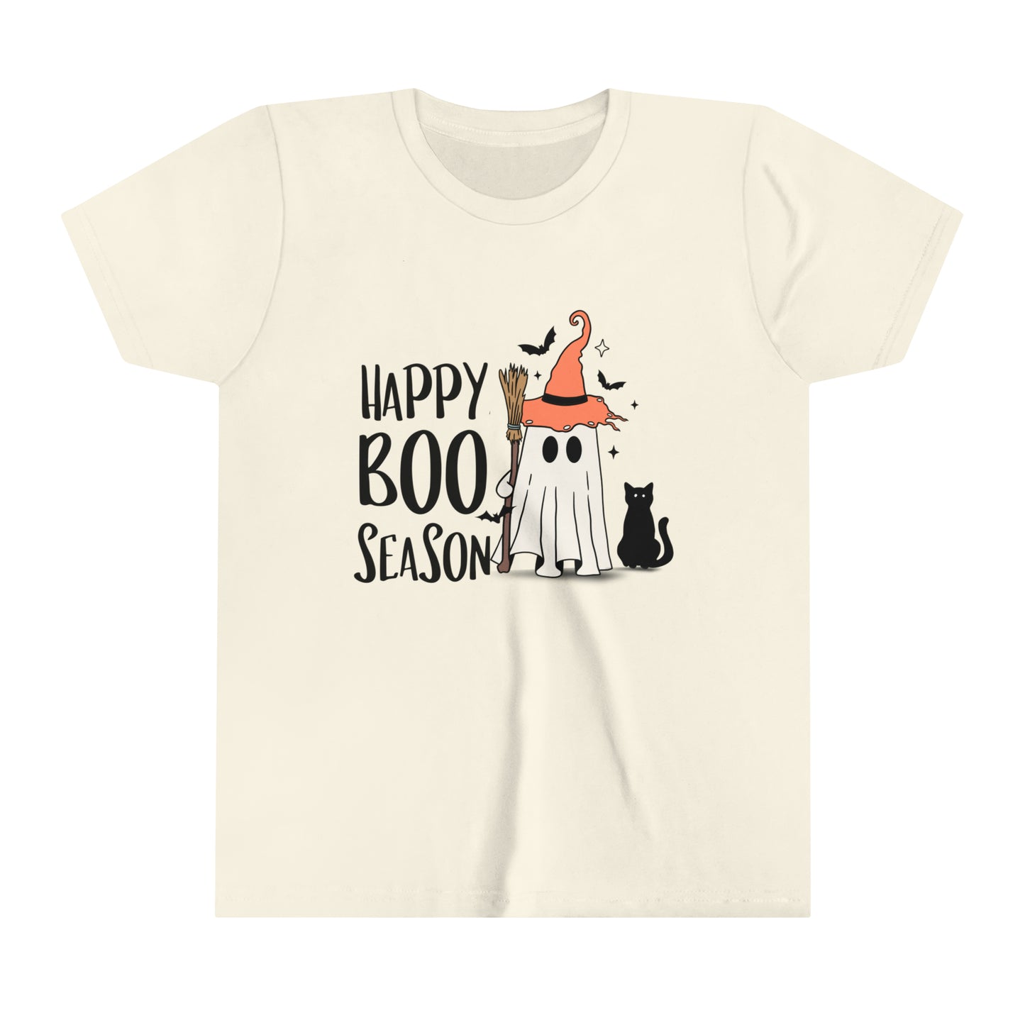 T-shirt à manches courtes pour jeunes - Halloween - Petit Fantôme - 22