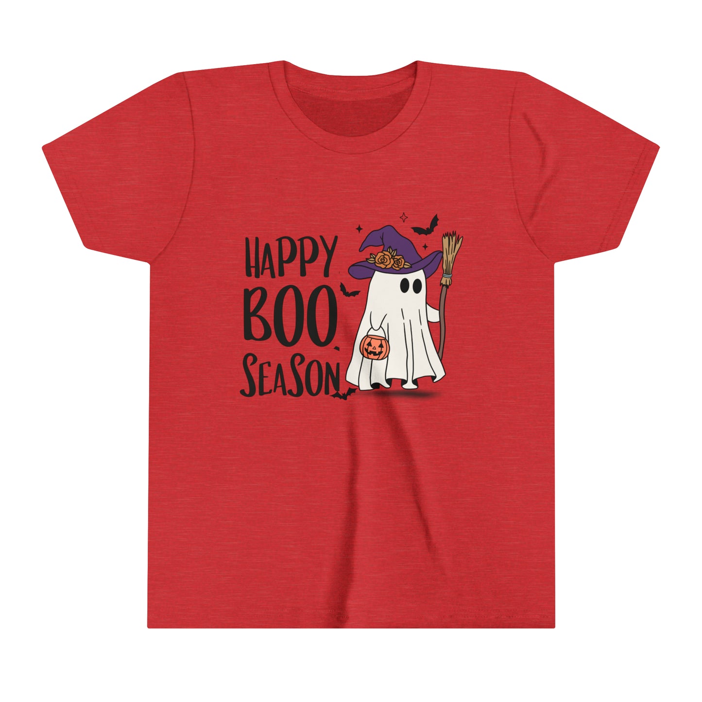 T-shirt à manches courtes pour jeunes - Halloween - Petit Fantôme - 21