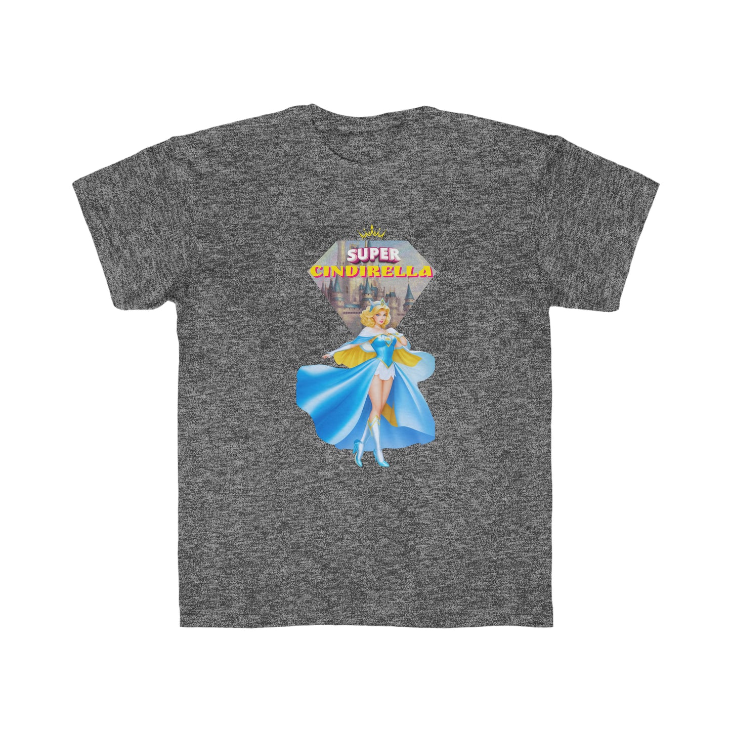 Camiseta de corte regular para niños - Princesas Heroína Cindirella