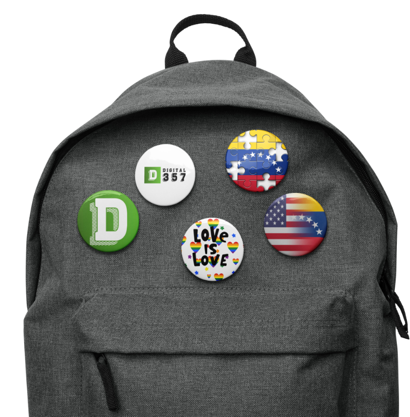 Conjunto de botones pin - Personalizado