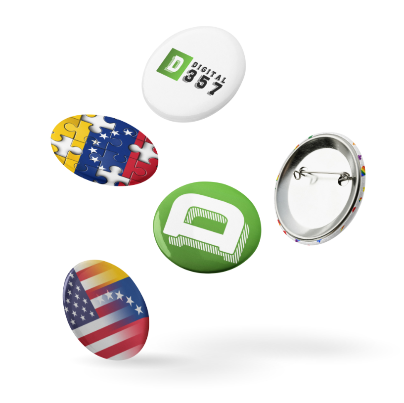 Conjunto de botones pin - Personalizado