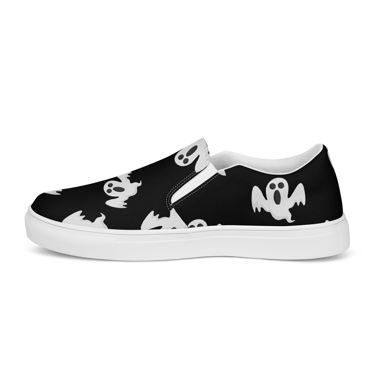 Chaussures à enfiler en toile pour hommes - Halloween - Fantômes
