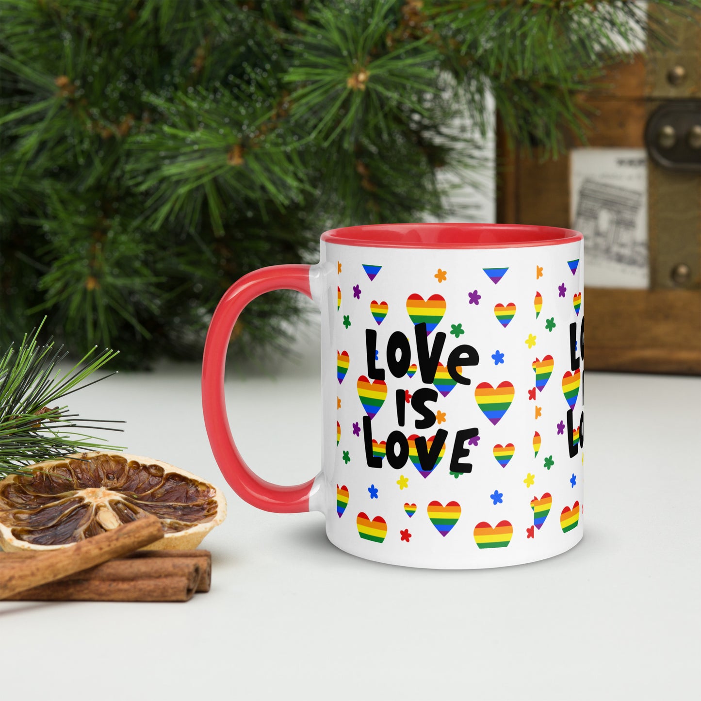 Taza con Interior de Color - Love is Love - 02