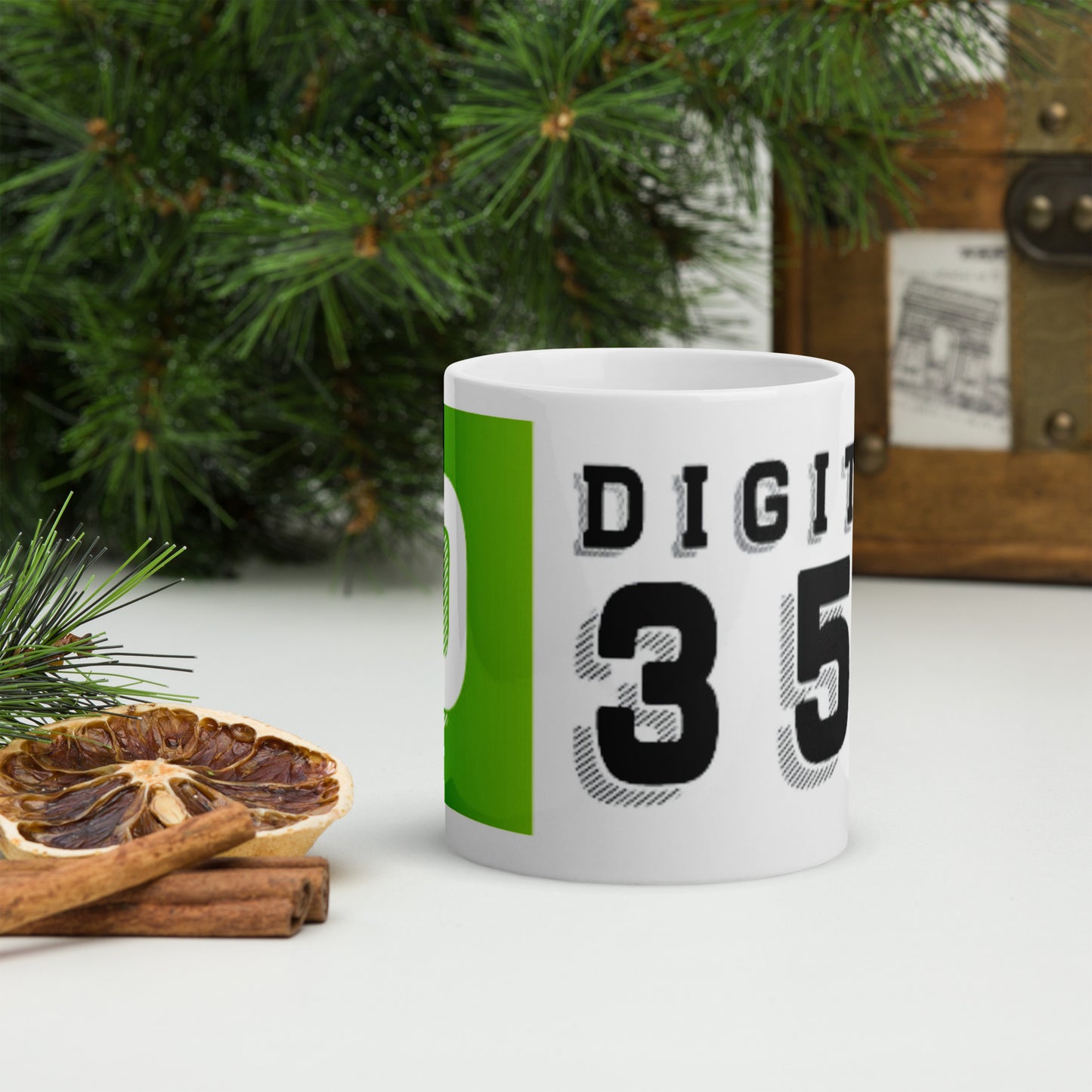 Taza de Cerámica 11 oz - Big D - Nuestra Marca