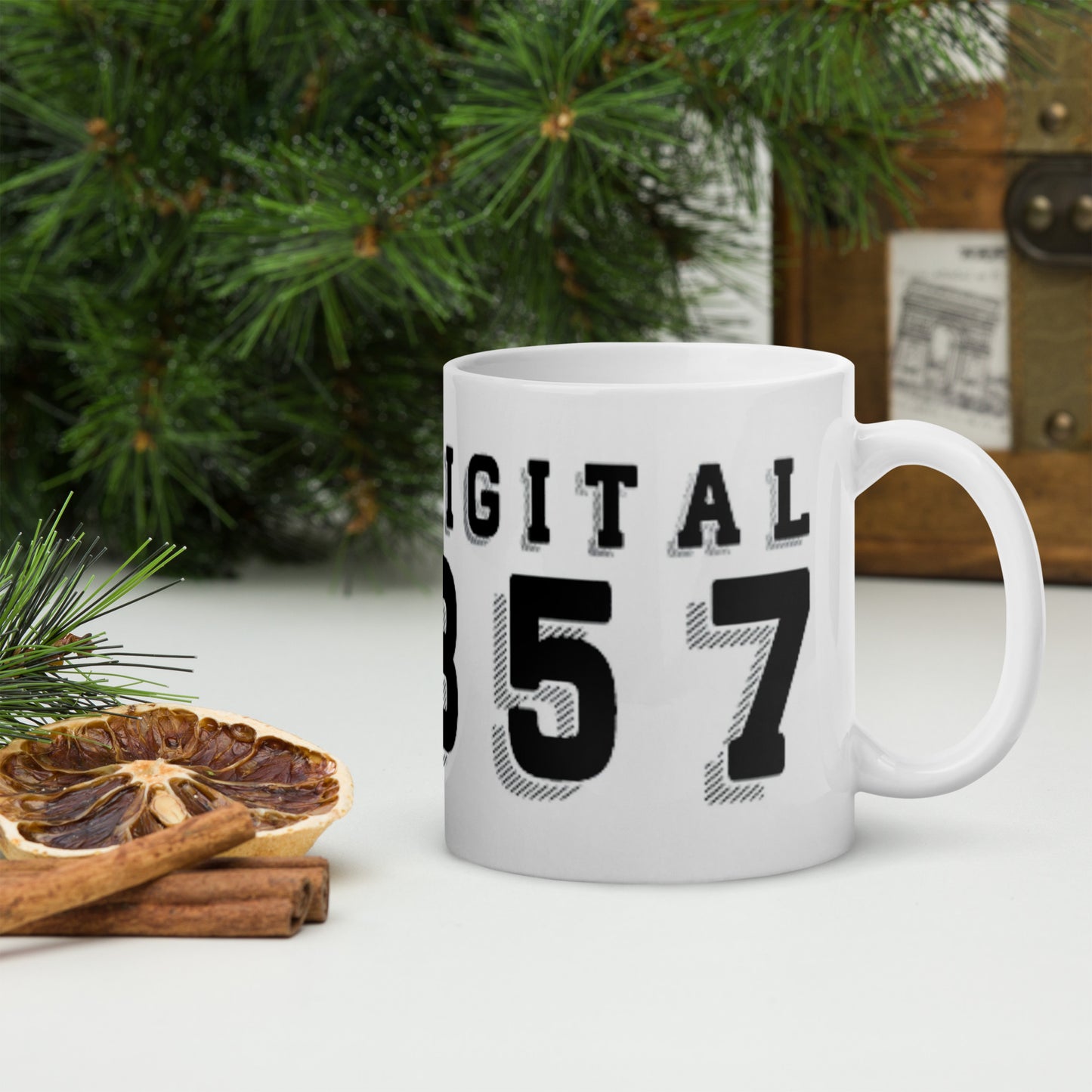 Taza de Cerámica 11 oz - Big D - Nuestra Marca