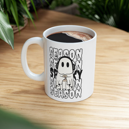 Ceramic Mug 11oz - Halloween - Little Ghost - 16