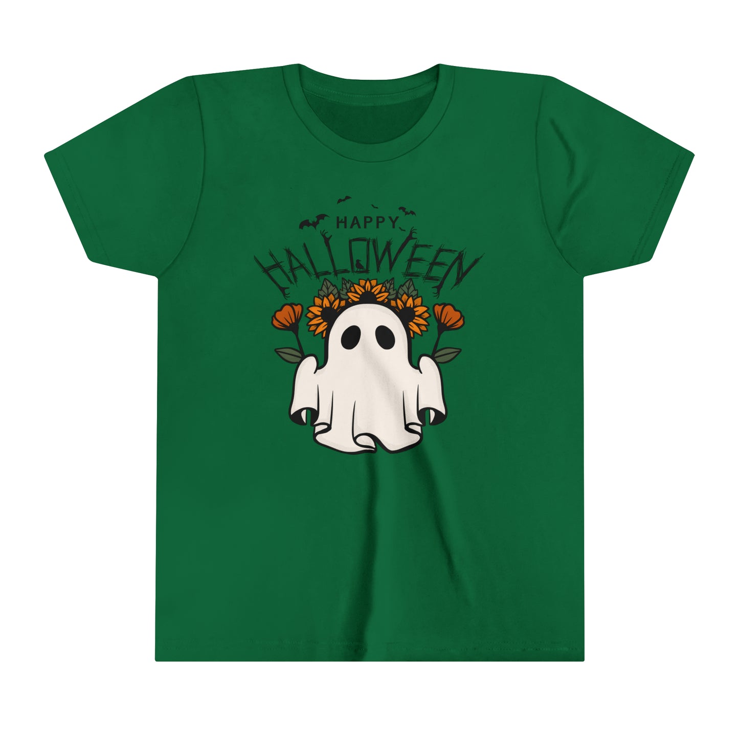 Camiseta de manga corta juvenil - Halloween - Little Ghost - 03