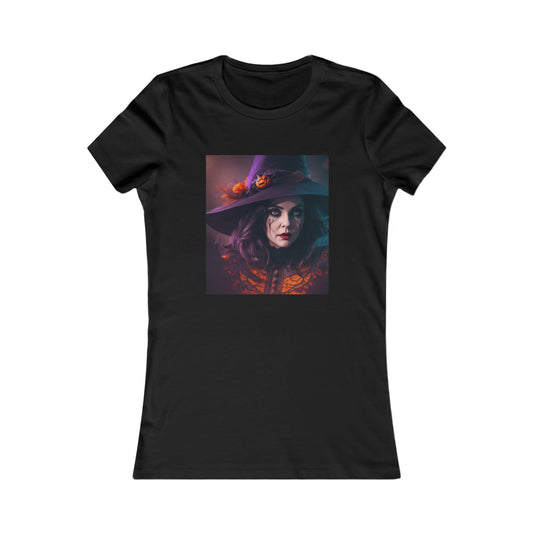 Camiseta favorita de las mujeres - Halloween Witch AI - 05