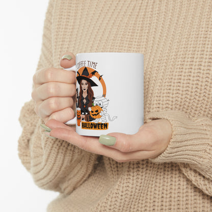 Ceramic Mug 11oz - Halloween Witch - 01