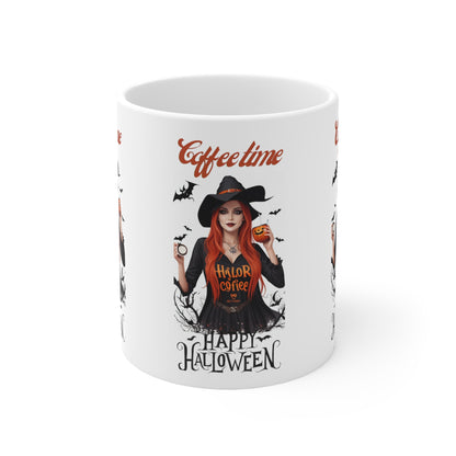 Ceramic Mug 11oz - Halloween Witch - 05