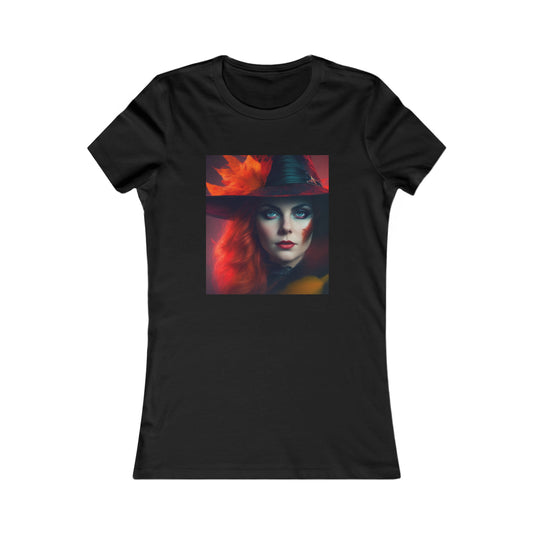 Camiseta favorita de las mujeres - Halloween Witch AI - 03 